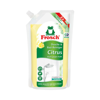 Frosch Bad­Reiniger Citrus Dusche & Bad BIO, Nachfüllbeutel (ohne Pumpe) 950 Milliliter